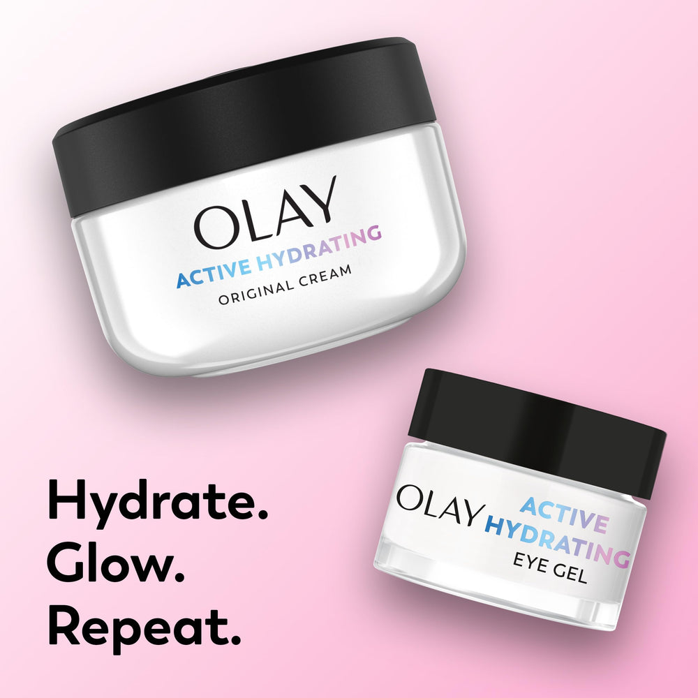 Olay used under makeup to show non-greasy base and even finish