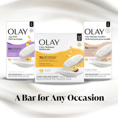 Olay beauty bar staged in bathroom to show routine integration