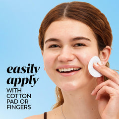 Olay before and after texture comparison showing smoother skin appearance