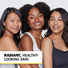 Evening skincare scene with Olay lotion showing calming, nightly hydration routine