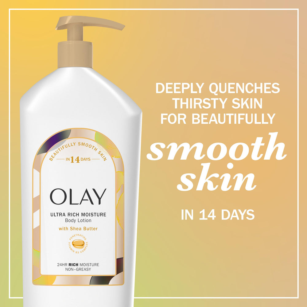 Olay cream texture close-up showing shea butter richness and hydration