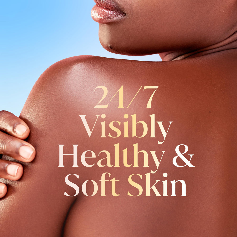 Olay creamy lather texture demonstrating rich hydration