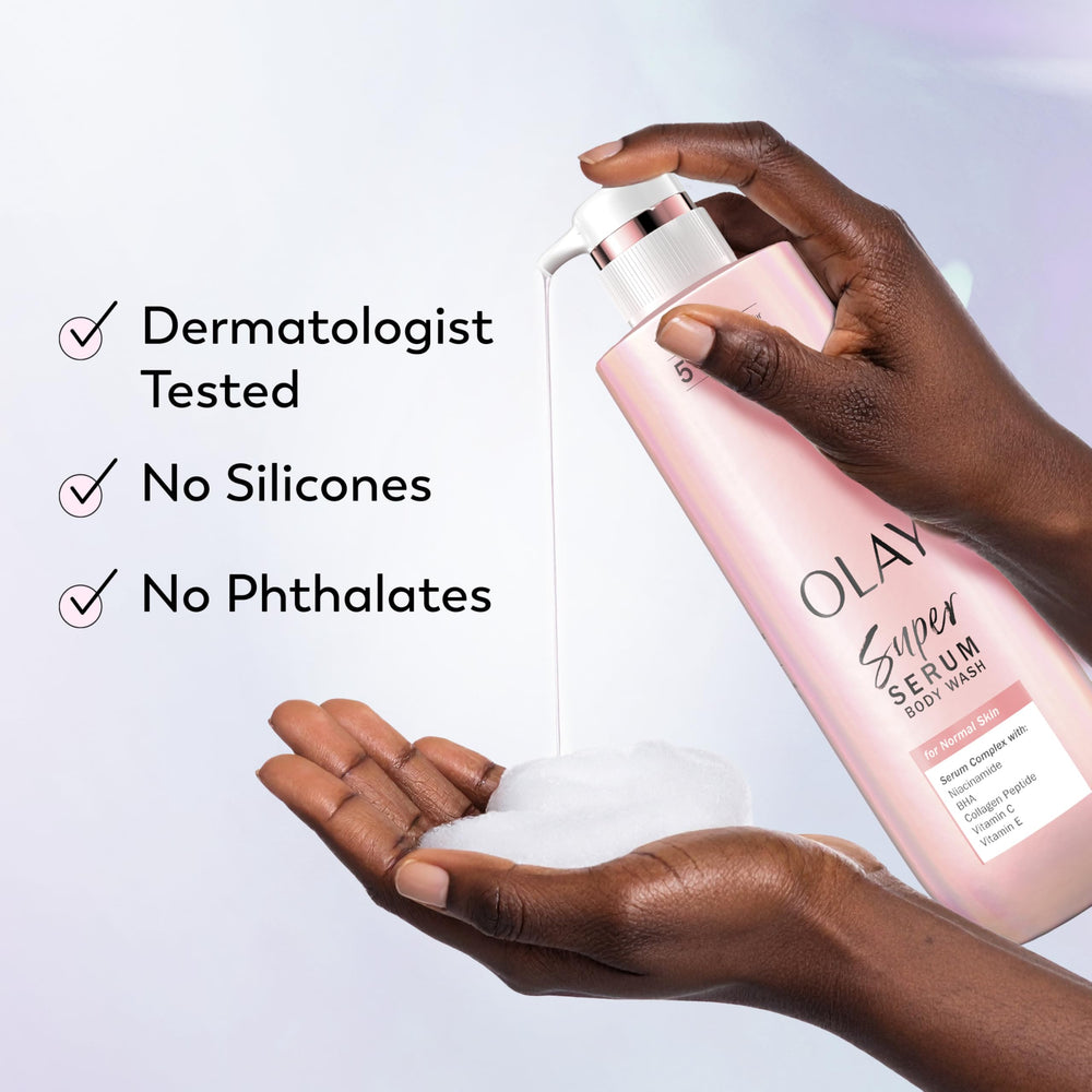 Olay fragrance display with vanilla and floral notes conveying comforting scent