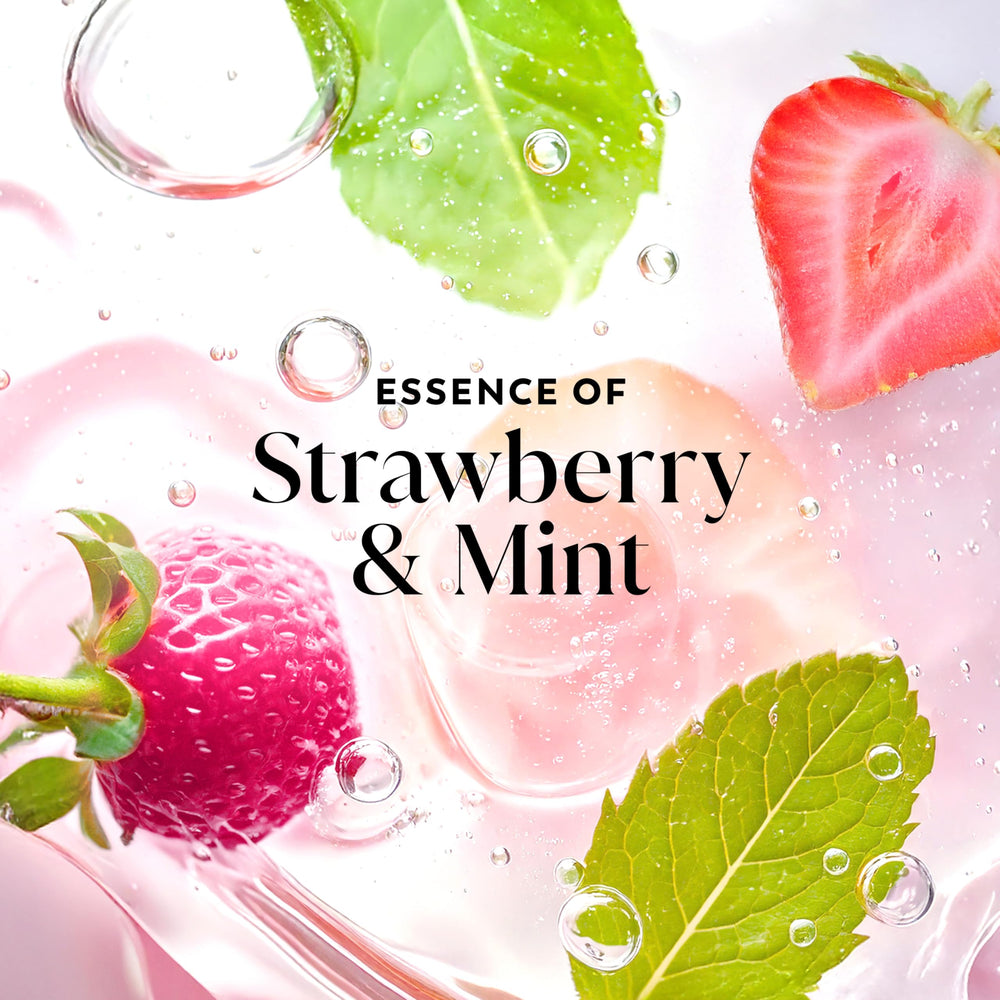 Close-up lather of Olay Fresh Radiance showing creamy texture and gentle cleanse