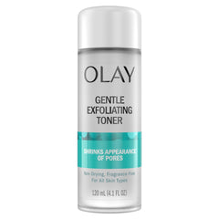 Olay front packaging showing bottle and branding for clear pores