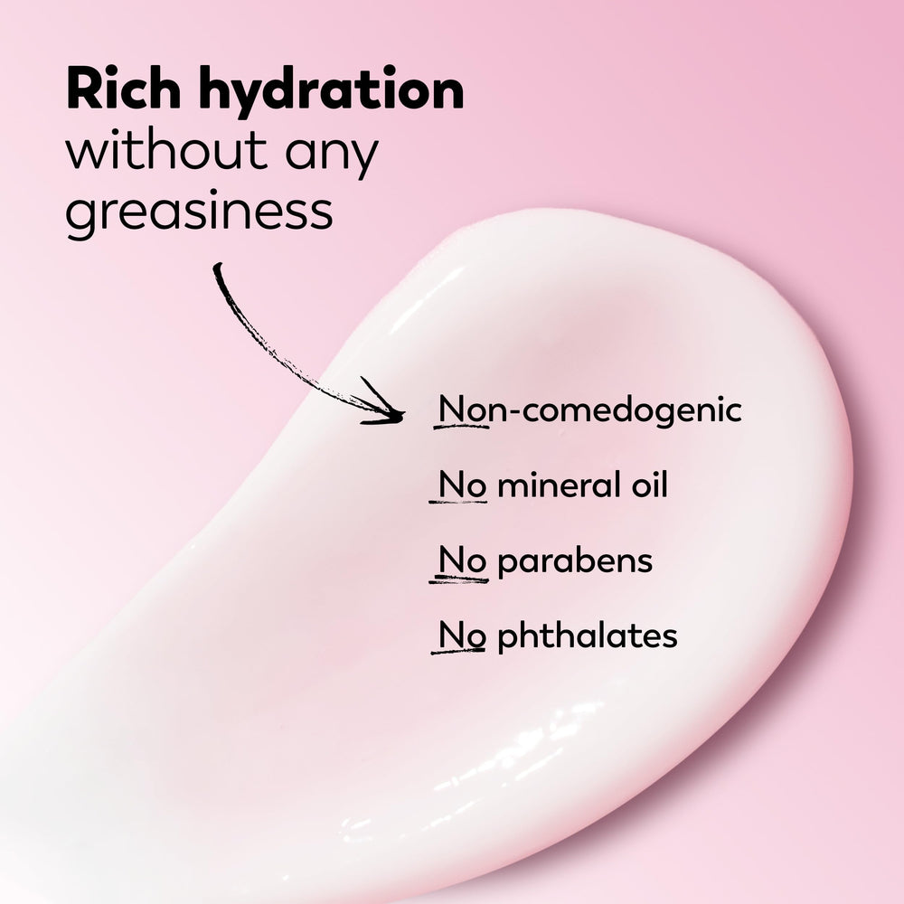 Olay ingredient list label close-up showing formula details and transparency benefit
