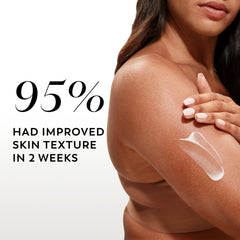 Olay lotion texture close-up demonstrating lightweight absorption
