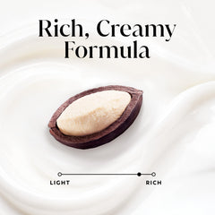Olay pouring body wash into hand to show smooth application