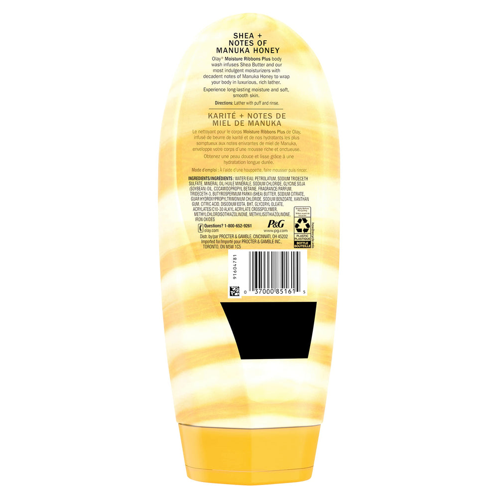Olay pump dispensing dual ribbons illustrating controlled moisturized application