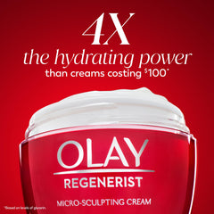 Olay Regenerist under makeup demonstrating lightweight wear and base hydration