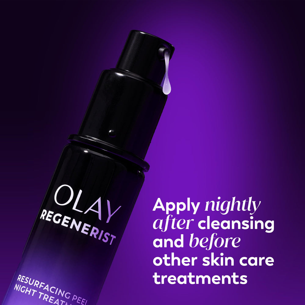 Olay on bathroom vanity in lifestyle scene suggesting nightly routine placement