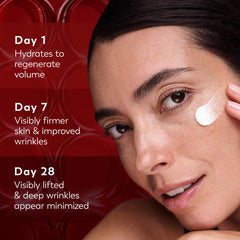 Olay on bathroom vanity in lifestyle setting for daily skincare routine benefit