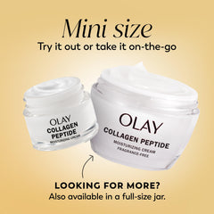 Olay Regenerist cream texture close-up revealing lightweight, fast-absorbing formula