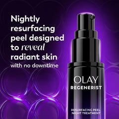 Olay close-up of serum texture illustrating lightweight, fast-absorbing formula