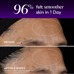 Olay close-up of silky serum texture highlighting fast absorption