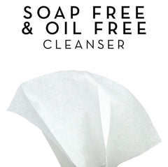 Olay cleansing wipe in hand ready to remove makeup and refresh skin