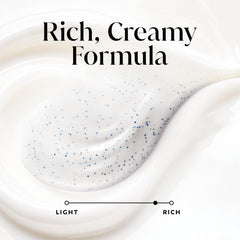 Olay ingredient label detail highlighting Vitamin B3 and hyaluronic
