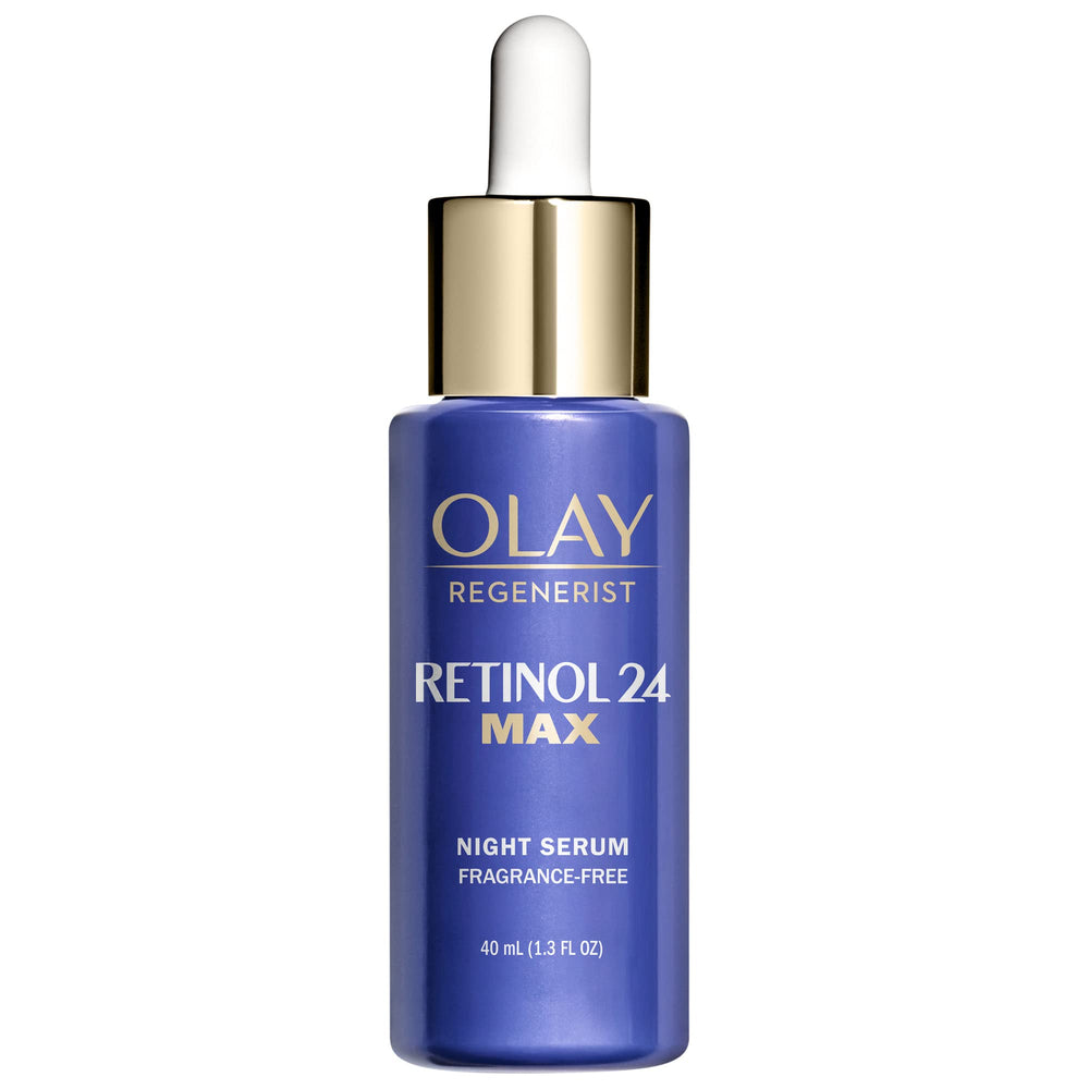 Olay serum texture close-up drops highlighting quick absorption benefit