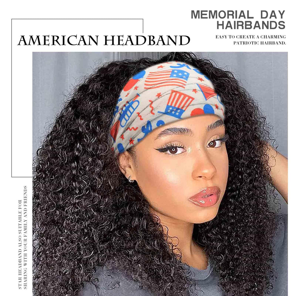Olbye lifestyle image at picnic highlighting patriotic accessory and photo-ready look