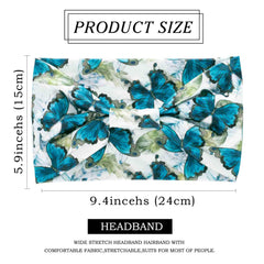 Olbye headband beside ruler showing 9.4x5.9 inches size for proper fit benefit