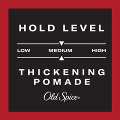 Old Spice before and after styled hair demonstrating fuller appearance