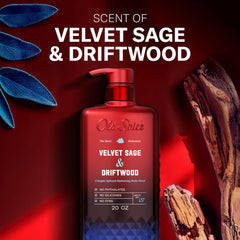 Old Spice body wash being used in shower for effective daily cleansing