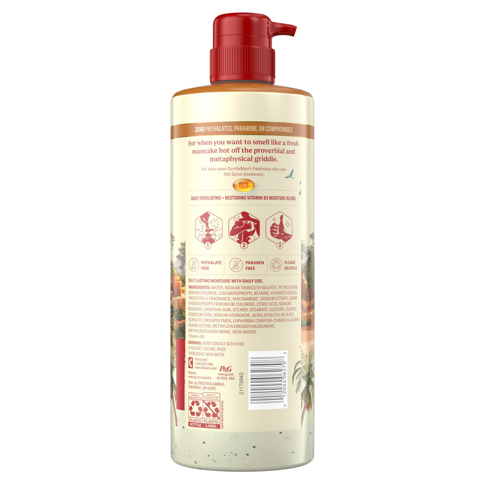 Old Spice GentleMan's body wash paired with deodorant and spray