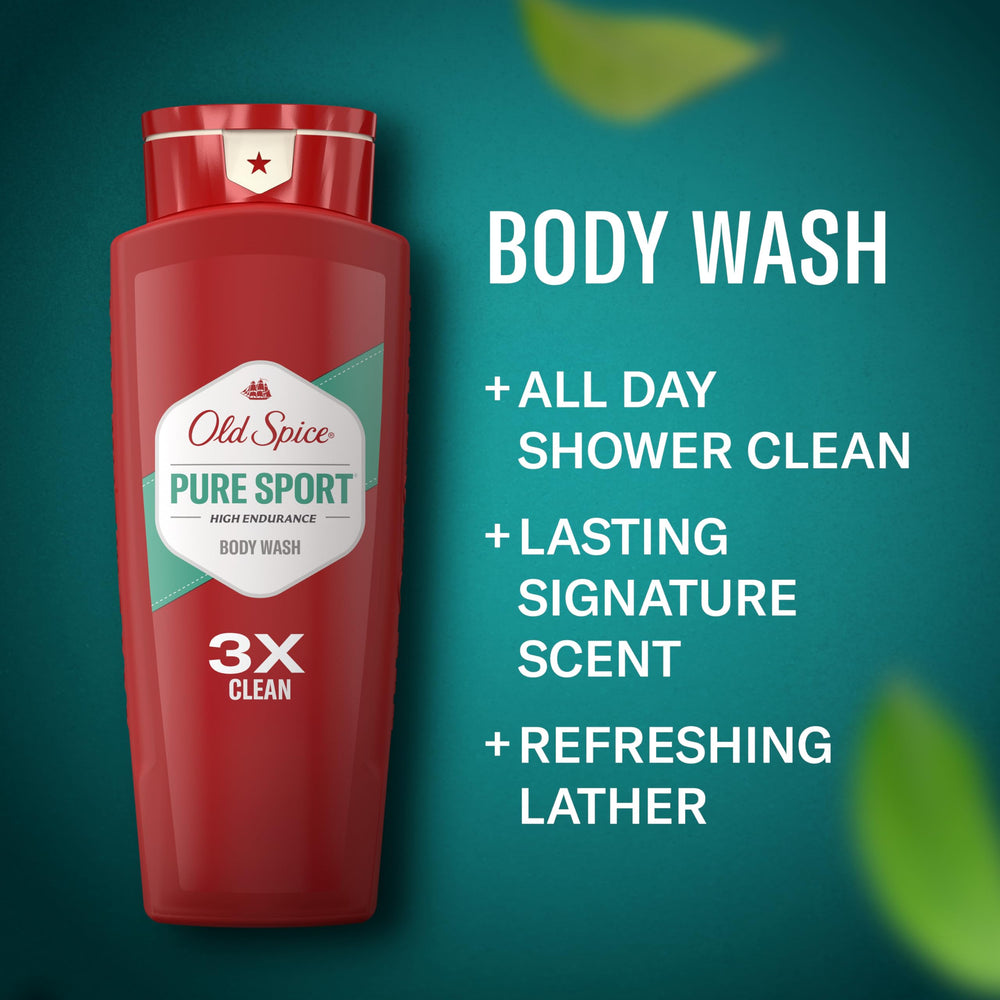 Old Spice label close-up highlighting High Endurance scent clarity