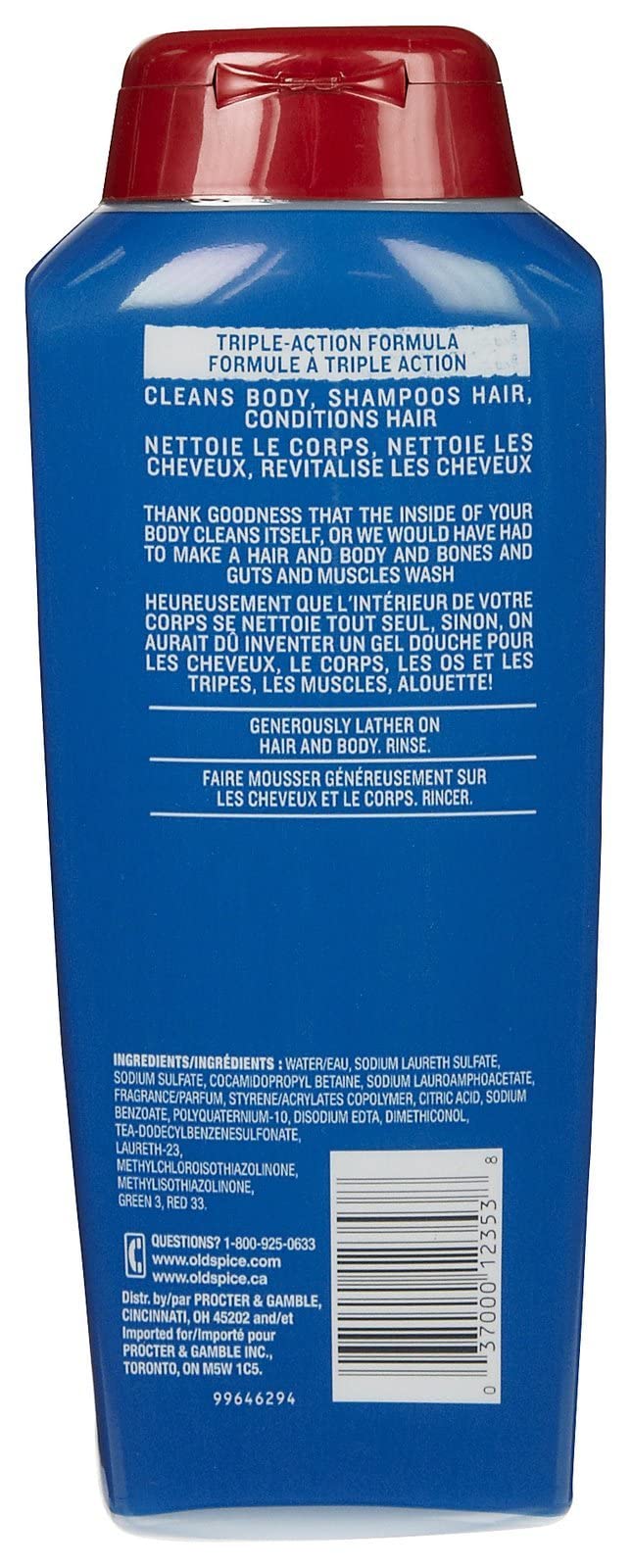 Old Spice pump dispensing rich lather, demonstrating cleansing action and conditioning benefit