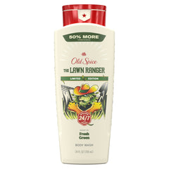 Old Spice Lawn Ranger front packaging shows outdoor-fresh scent and clear size benefit