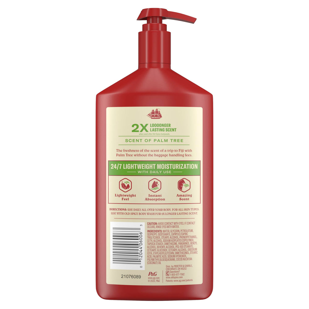 Old Spice lotion on bathroom counter in lifestyle setting showing grooming routine fit