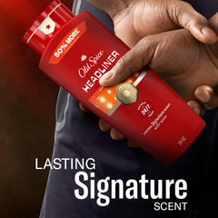 Old Spice used in a morning routine lifestyle shot boosting confidence and freshness