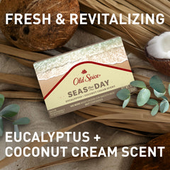 Old Spice bar held in hand showing 5 oz scale and travel readiness