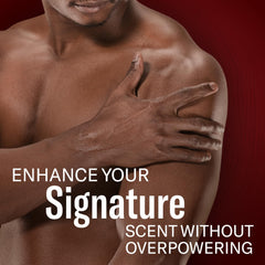 Old Spice Swagger with cedarwood pieces representing scent notes and natural impression