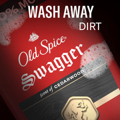 Pack of four Old Spice Swagger bottles boxed for value and convenience