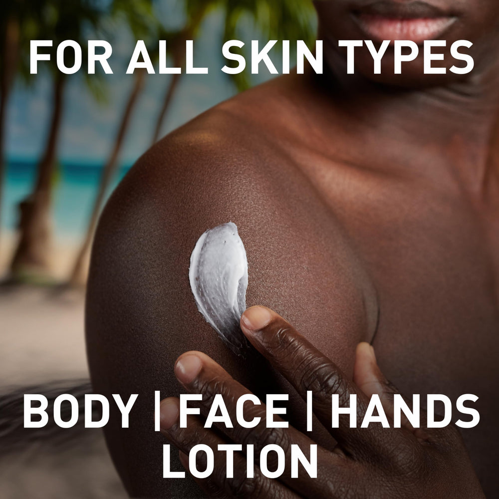 Old Spice lotion texture close-up showing lightweight cream that absorbs quickly