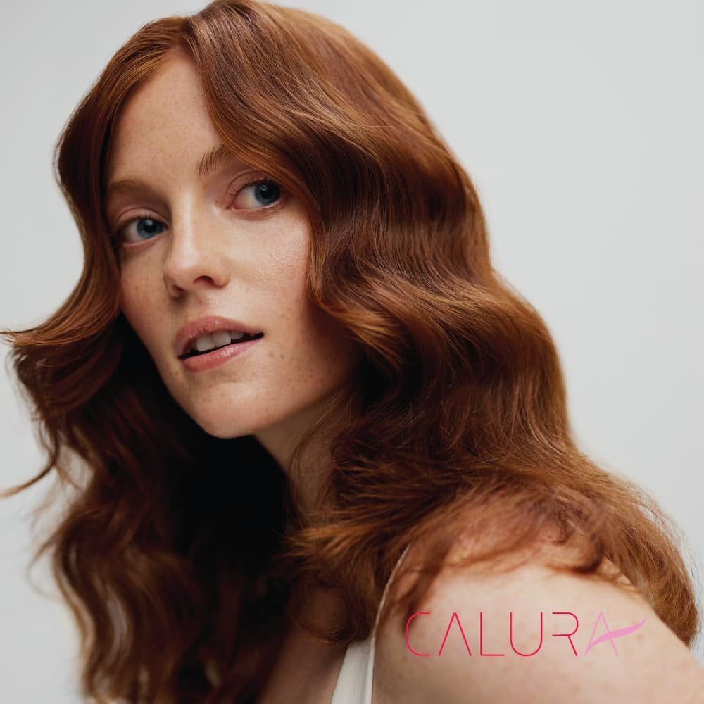 Oligo Professionnel model hair after use showing improved shine and color longevity