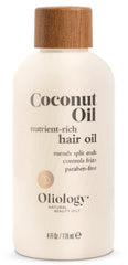 Oliology bottle front view showing clean packaging and benefits