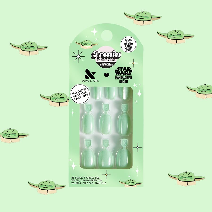 Olive & June step-by-step application being applied for quick, mess-free mani