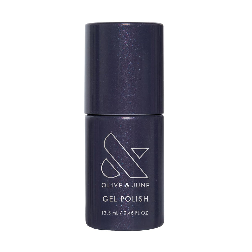 Olive & June front packaging showing Beskar Chrome bottle with clean formula benefit