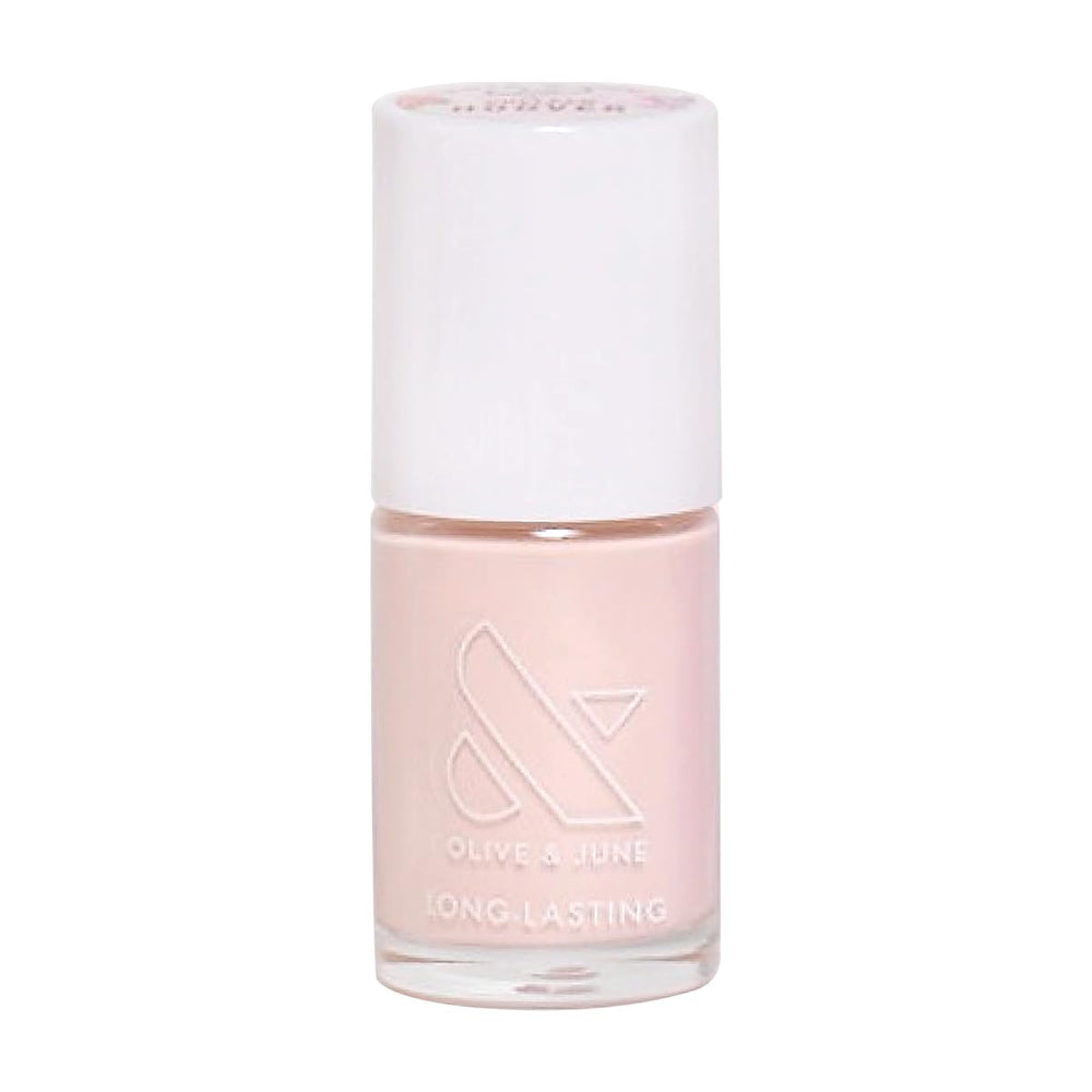 Olive & June Brave Blush front bottle showing brand and color benefit