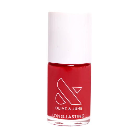 Olive & June front packaging showing clean branding and polish benefit