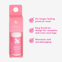 Olive & June brush applicator detail for precise no-mess application