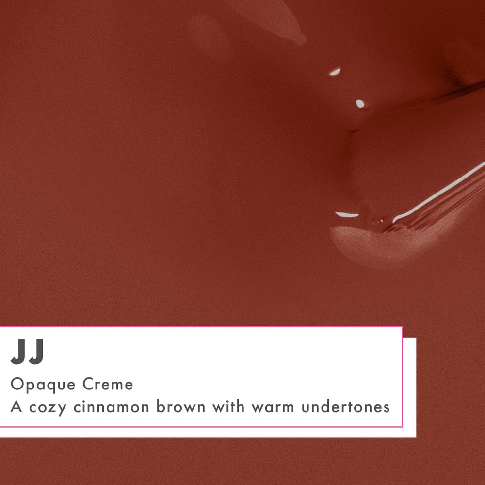 Close-up of Olive & June gel texture highlighting smooth application benefit