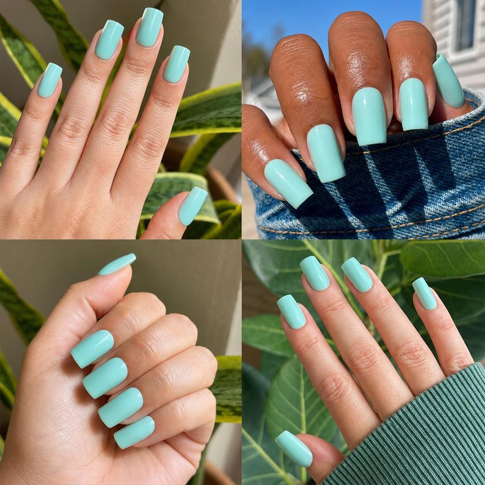 Olive & June worn nails shown in lifestyle shot for long-lasting style