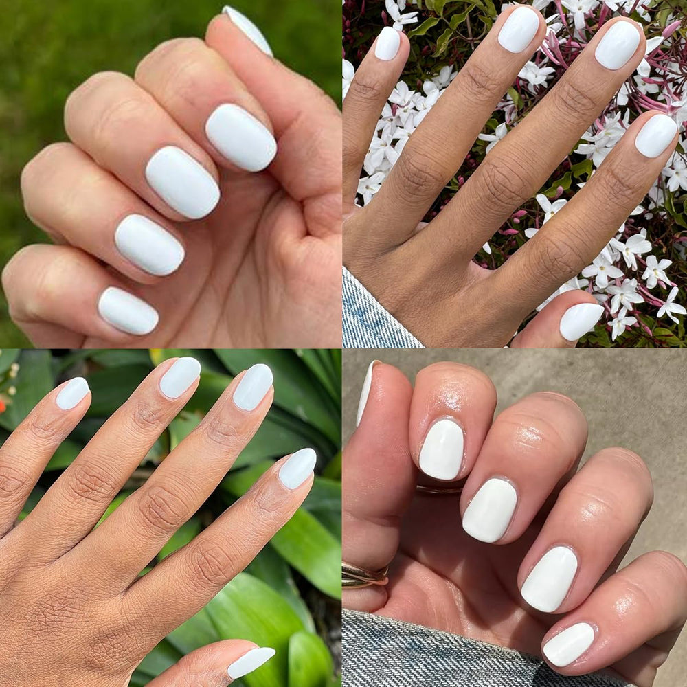 Olive & June applying polish in hand for easy at-home salon results