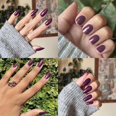 Olive & June polish application in hand demonstrates smooth, precise painting