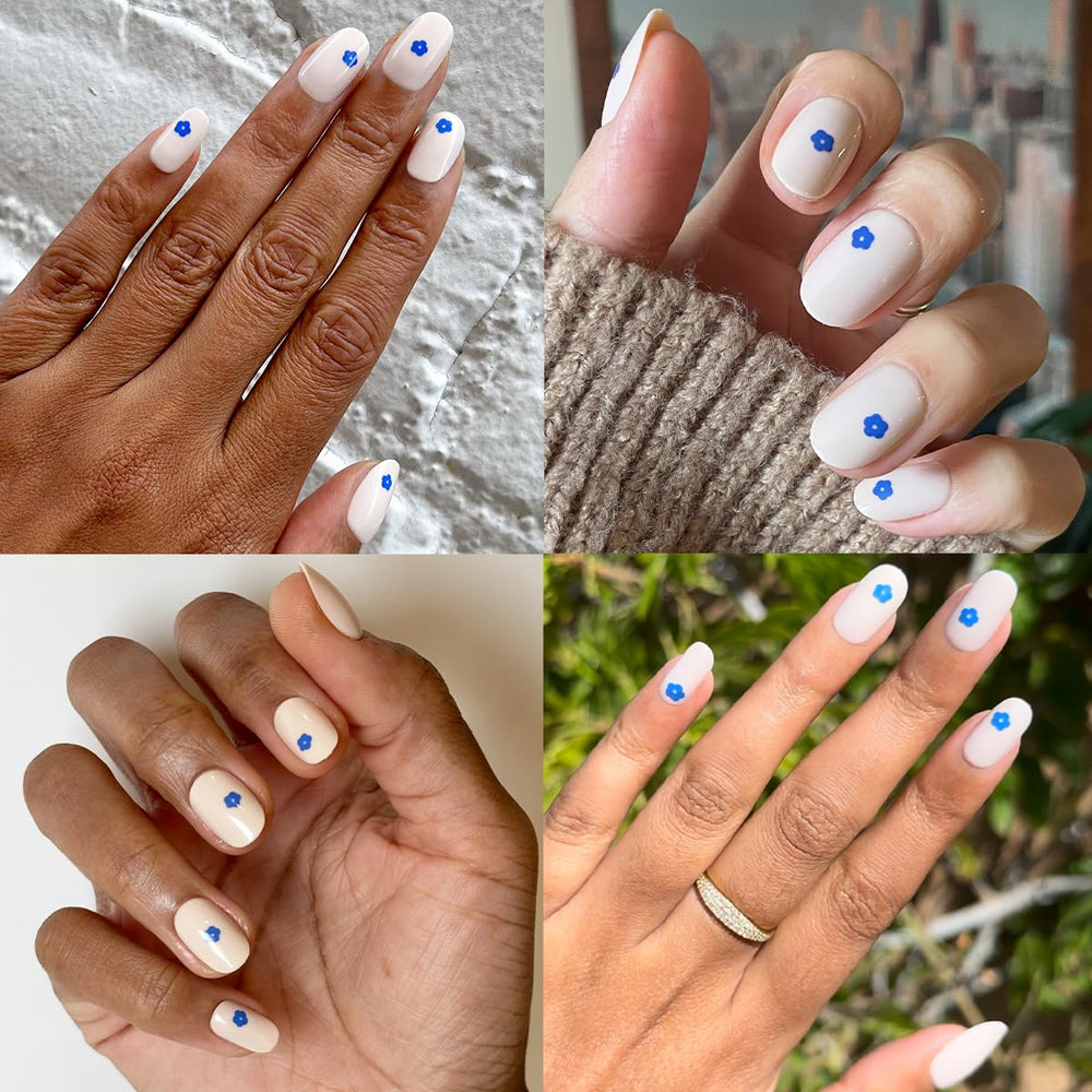 Olive & June removal demo popping off a nail for quick damage-free removal