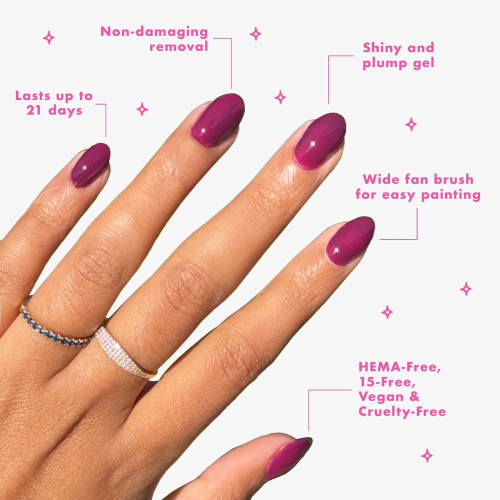 Olive & June gentle soak-off removal process preserving natural nails