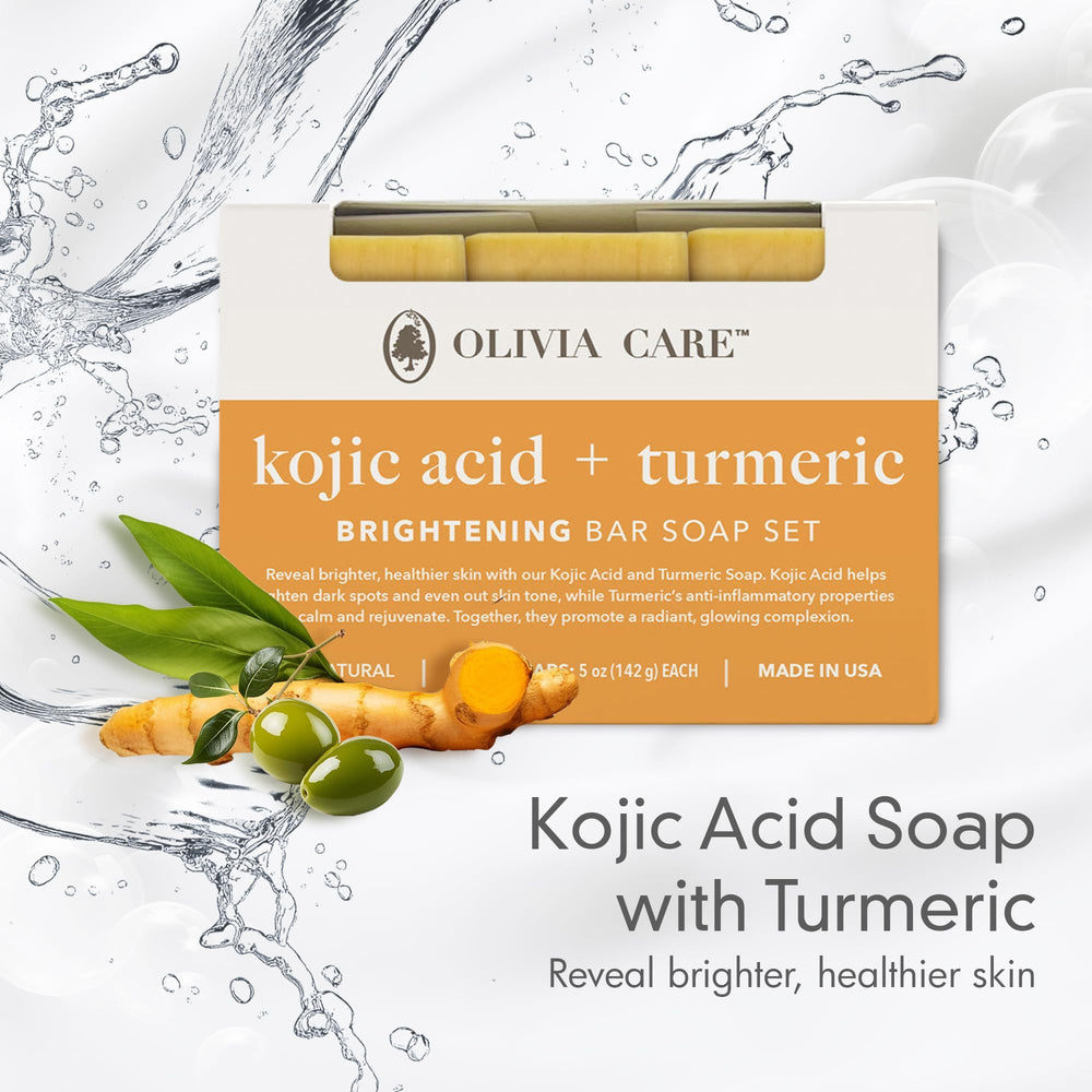 Olivia Care close-up of soap texture highlighting creamy triple-milled finish